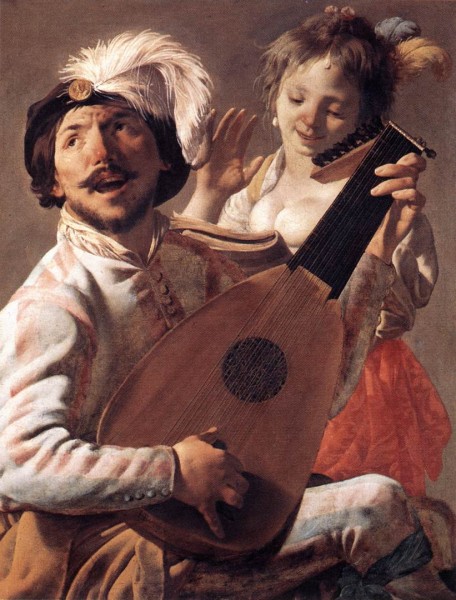 The Duet, 1628, by Hendrick Terbrugghen